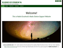 Tablet Screenshot of ecoshock.net